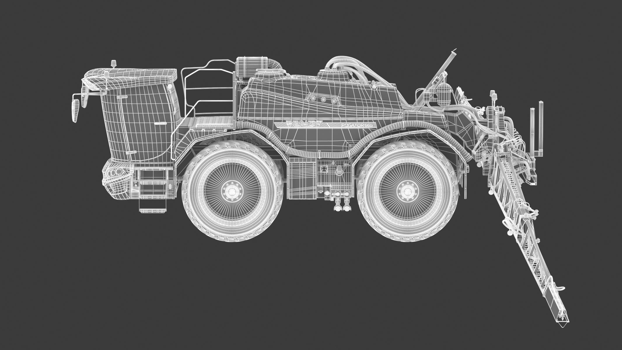 Fendt Rogator 600 Crop Protection Sprayers 3D model_26
