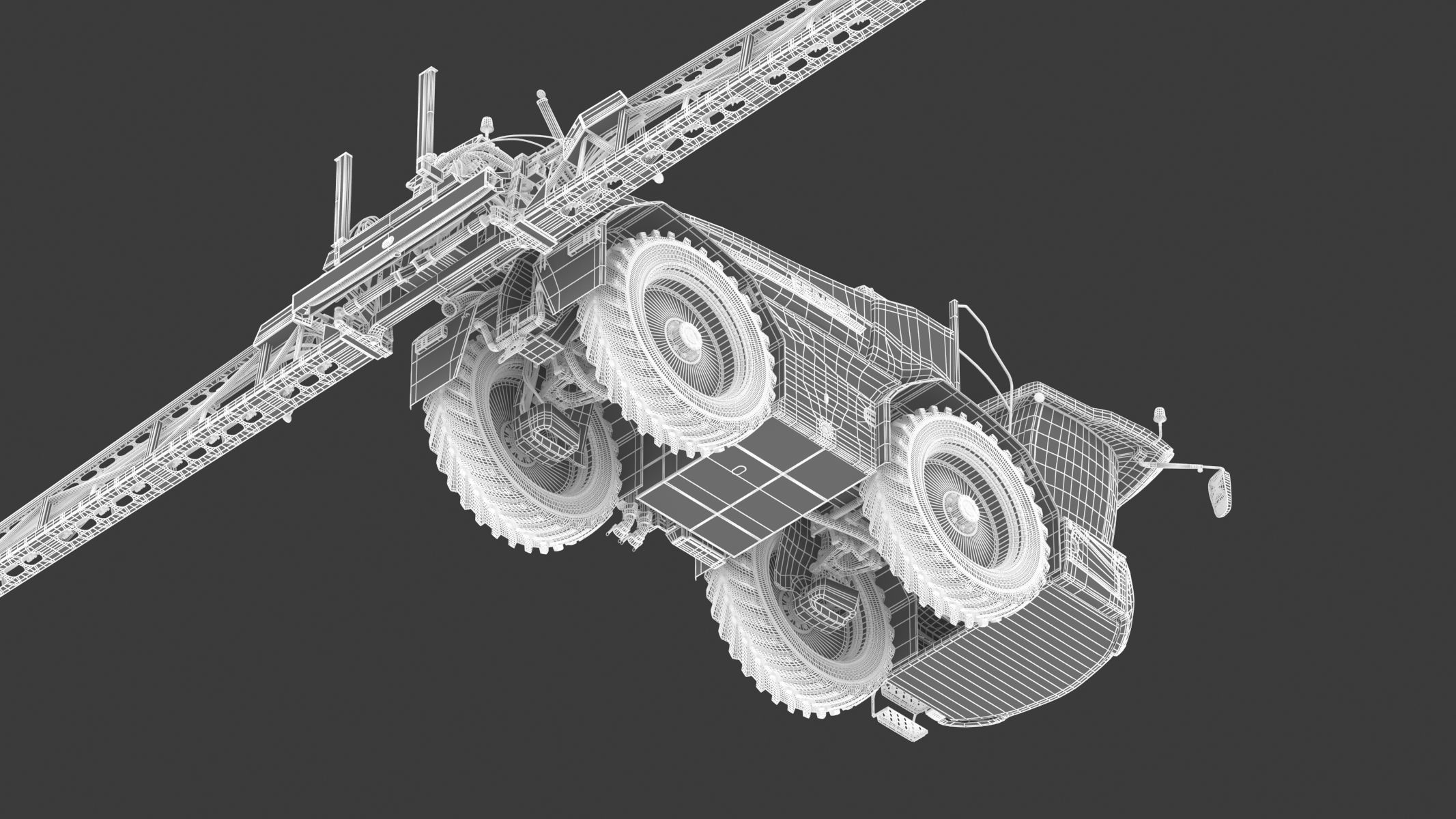 Fendt Rogator 600 Crop Protection Sprayers 3D model_31