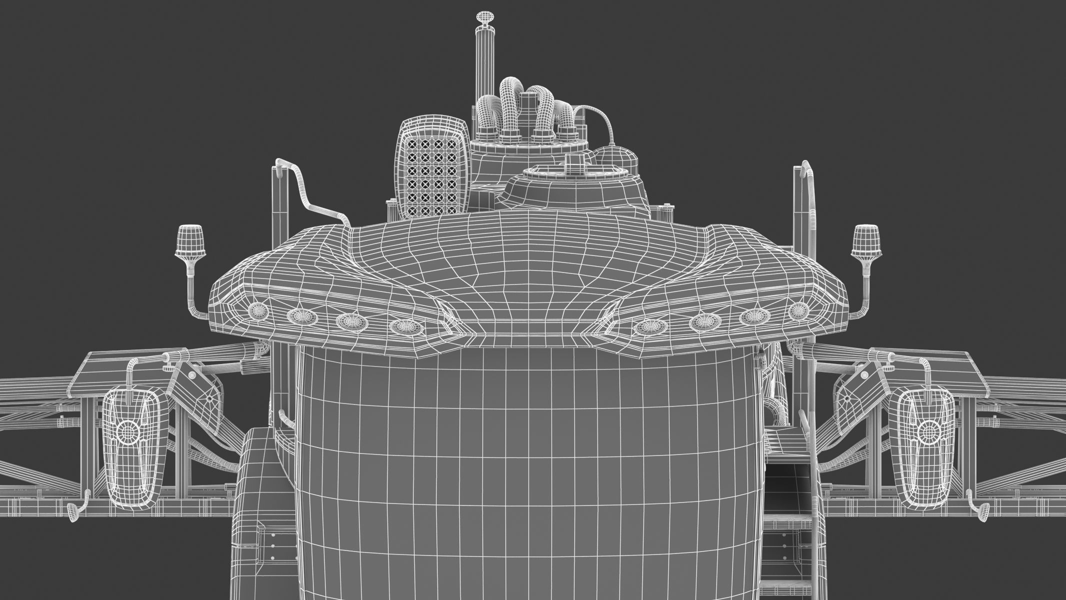 Fendt Rogator 600 Crop Protection Sprayers 3D model_38