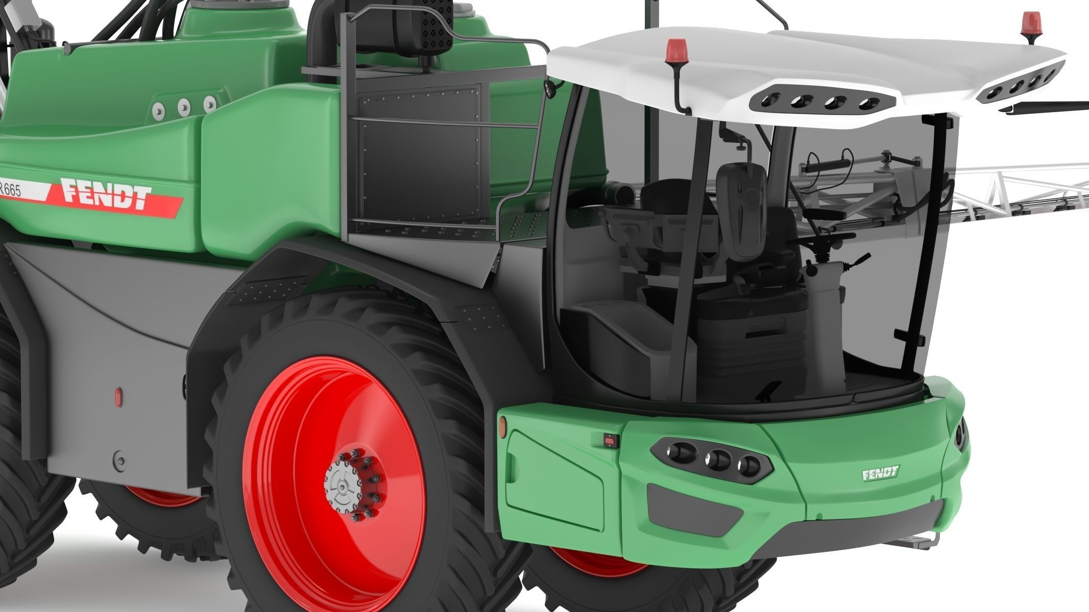 Fendt Rogator 600 Crop Protection Sprayers 3D model_17