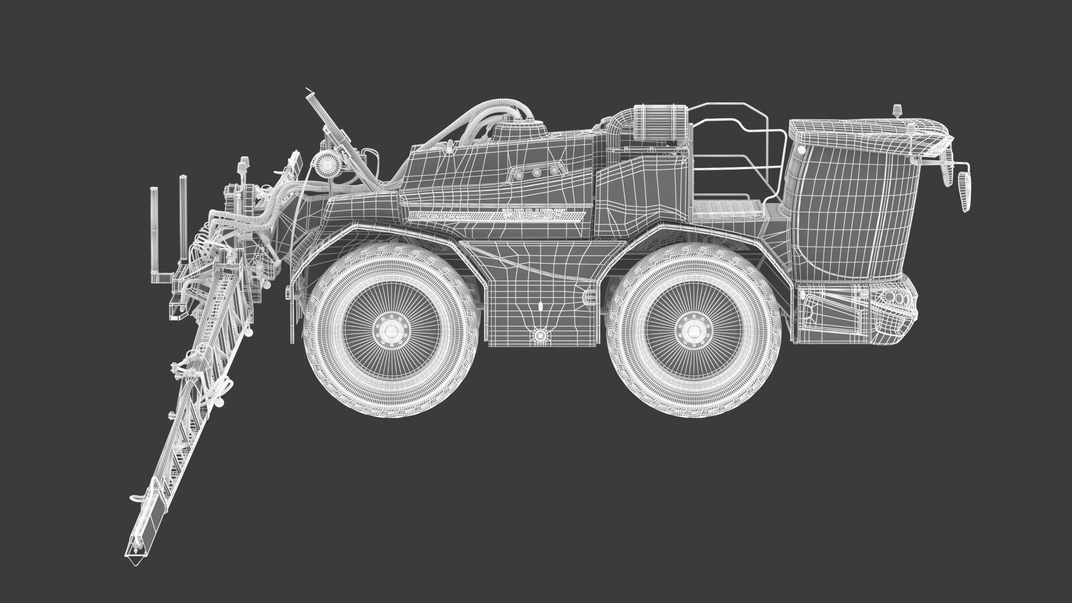 Fendt Rogator 600 Crop Protection Sprayers 3D model_22