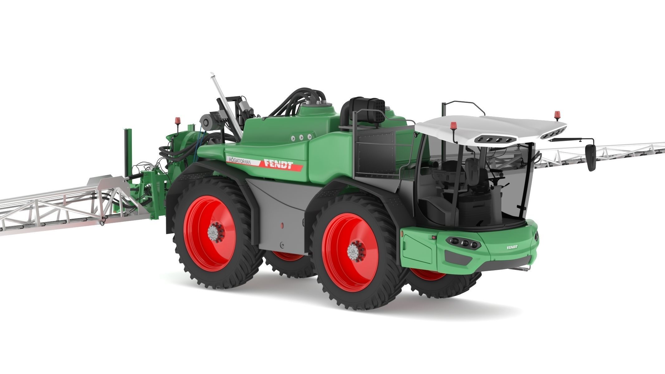 Fendt Rogator 600 Crop Protection Sprayers 3D model_7