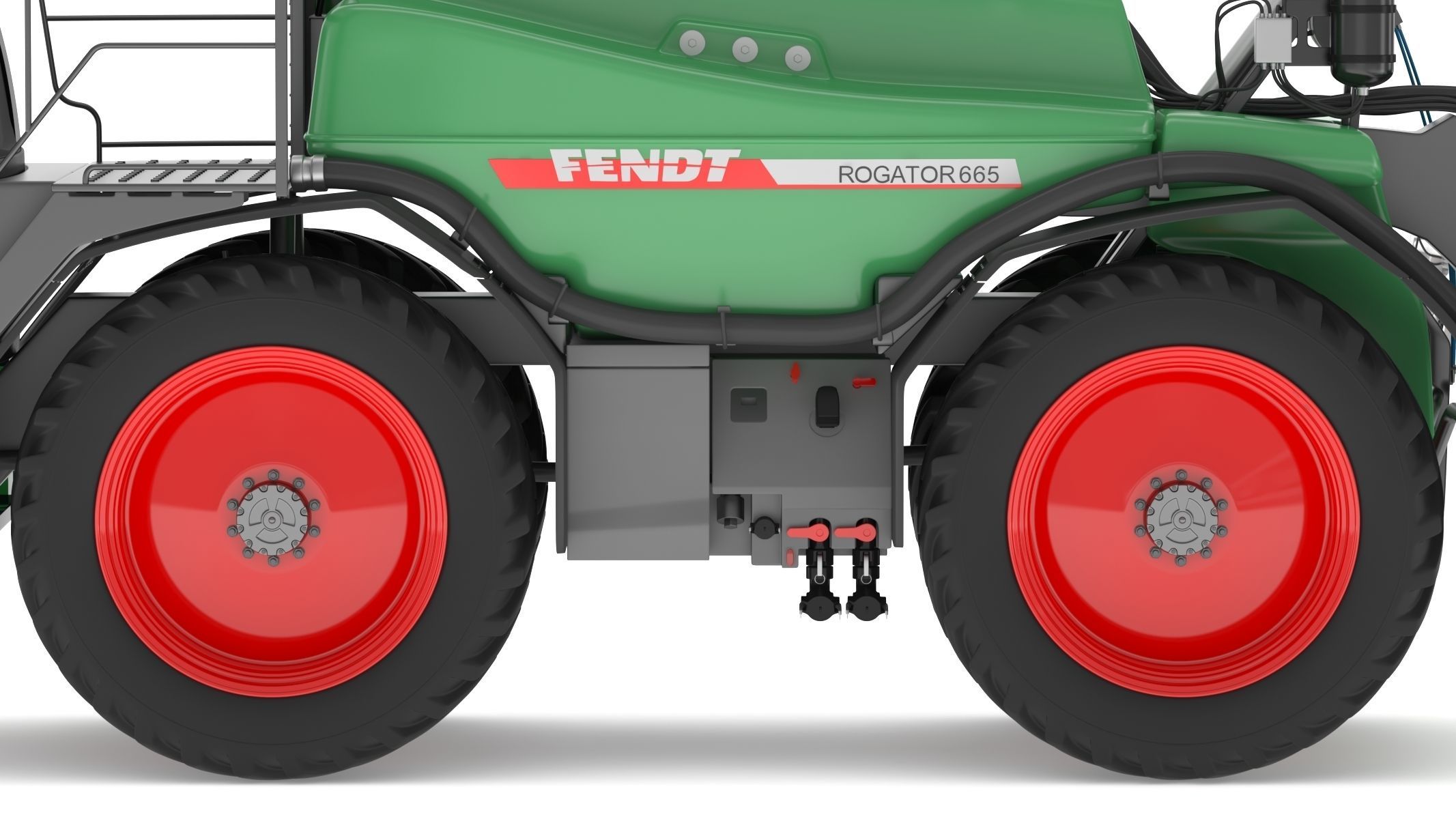 Fendt Rogator 600 Crop Protection Sprayers 3D model_14