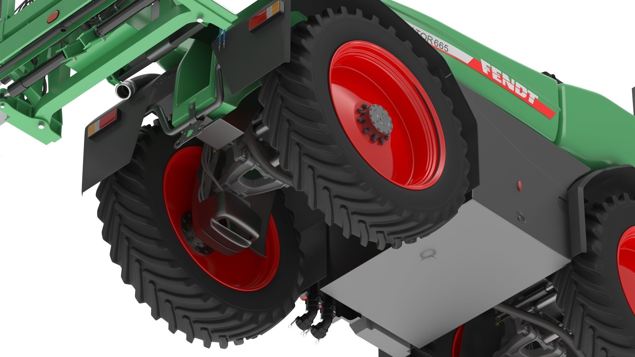 Fendt Rogator 600 Crop Protection Sprayers 3D model_19