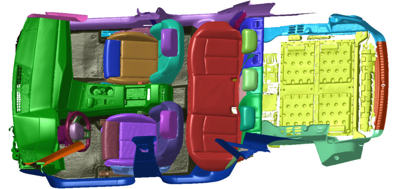 Audi A6 55 TFSi e S-Line 2020 Vehicle 3d scan model 3D model_10