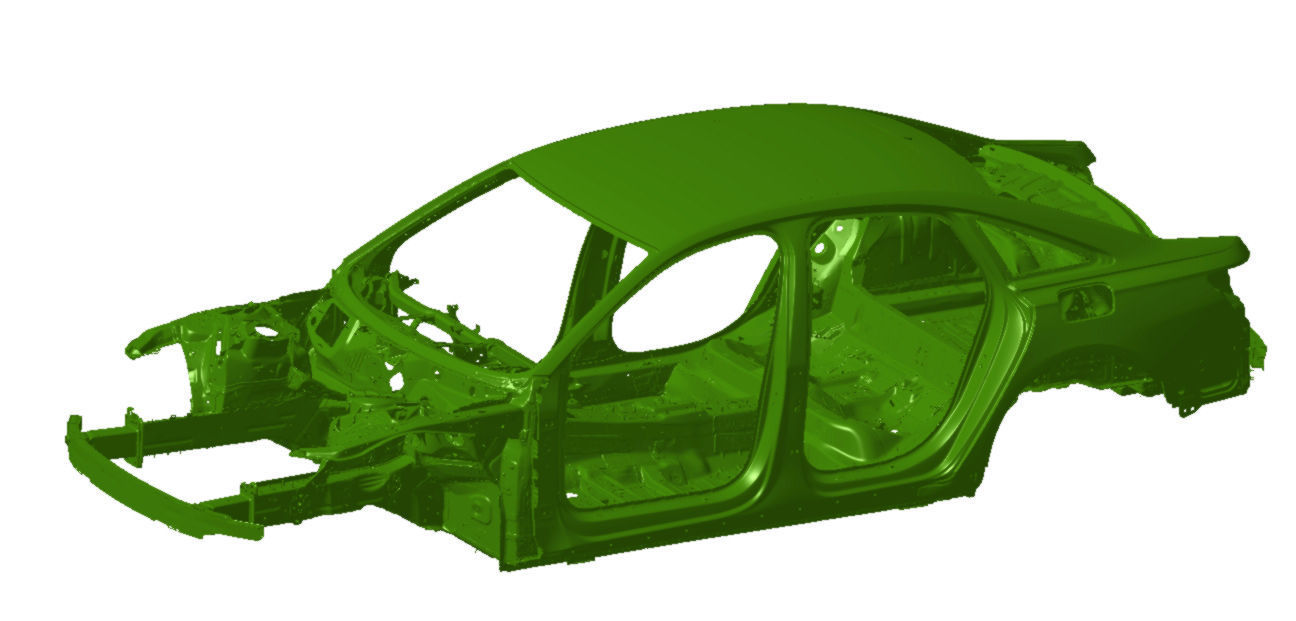 Audi A6 55 TFSi e S-Line 2020 Vehicle 3d scan model 3D model_8