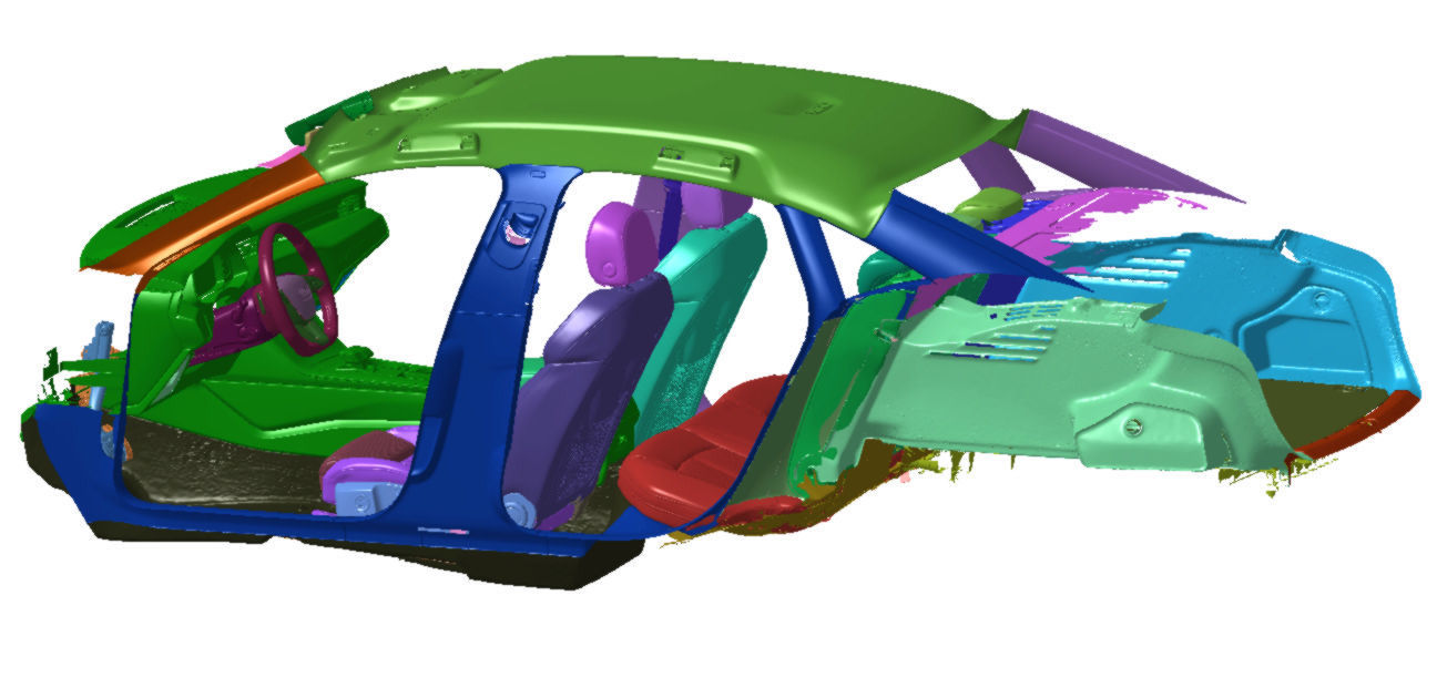 Audi A6 55 TFSi e S-Line 2020 Vehicle 3d scan model 3D model_12