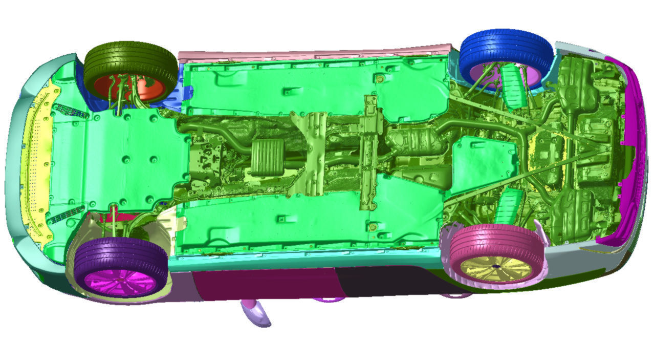Audi A6 55 TFSi e S-Line 2020 Vehicle 3d scan model 3D model_5