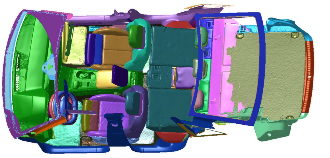 Audi A6 55 TFSi e S-Line 2020 Vehicle 3d scan model 3D model_11