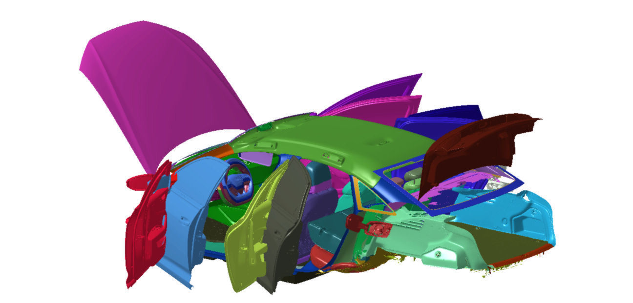 Audi A6 55 TFSi e S-Line 2020 Vehicle 3d scan model 3D model_6