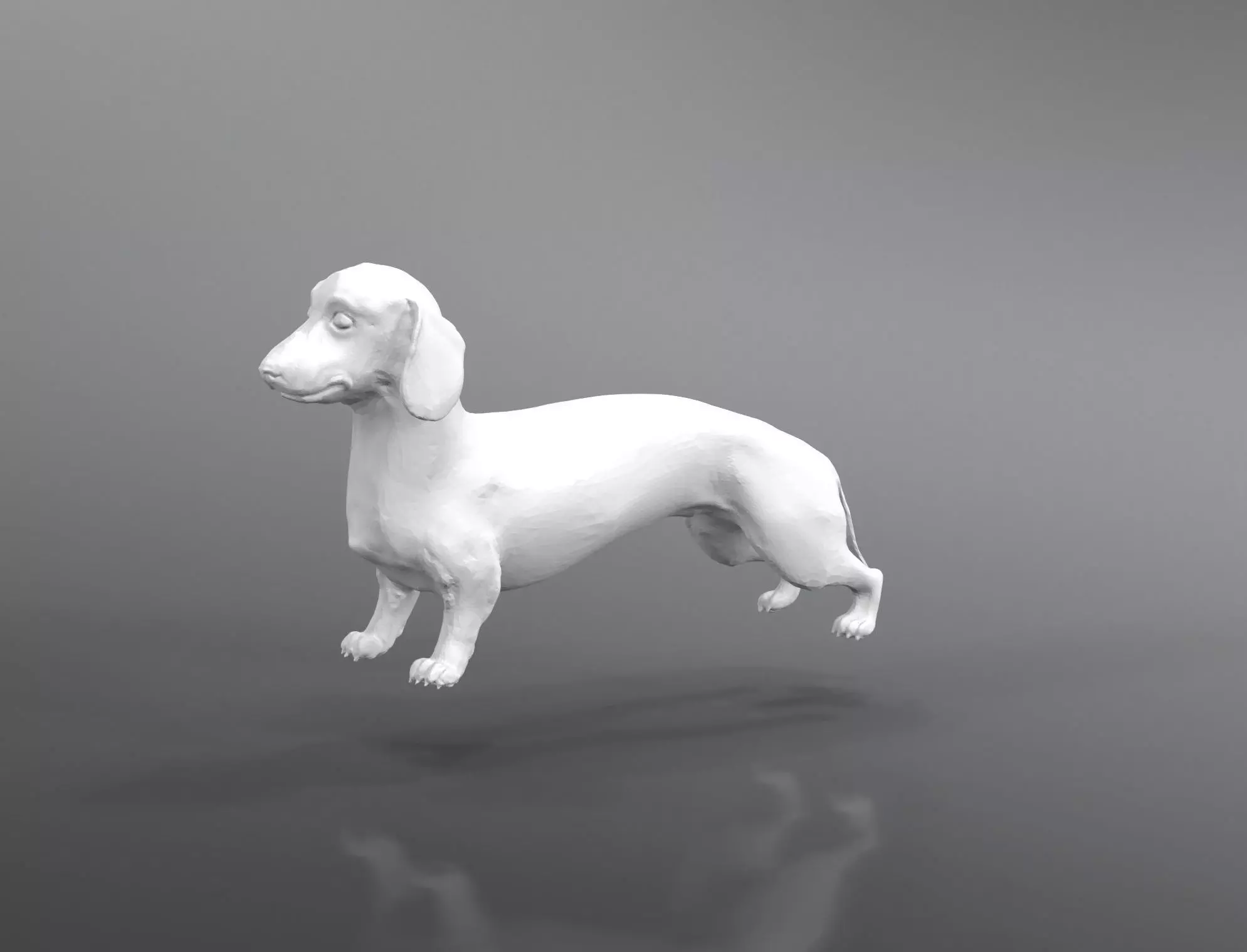 Dachshund 3D print model_0