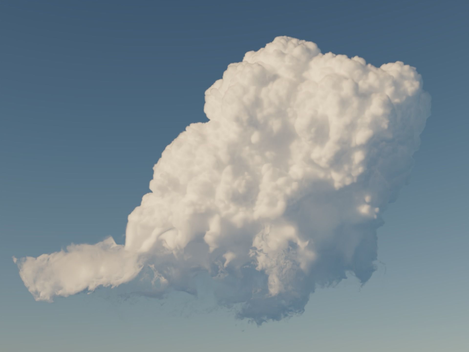 45 VDB Cumulus Clouds - Pack 1 3D model_29