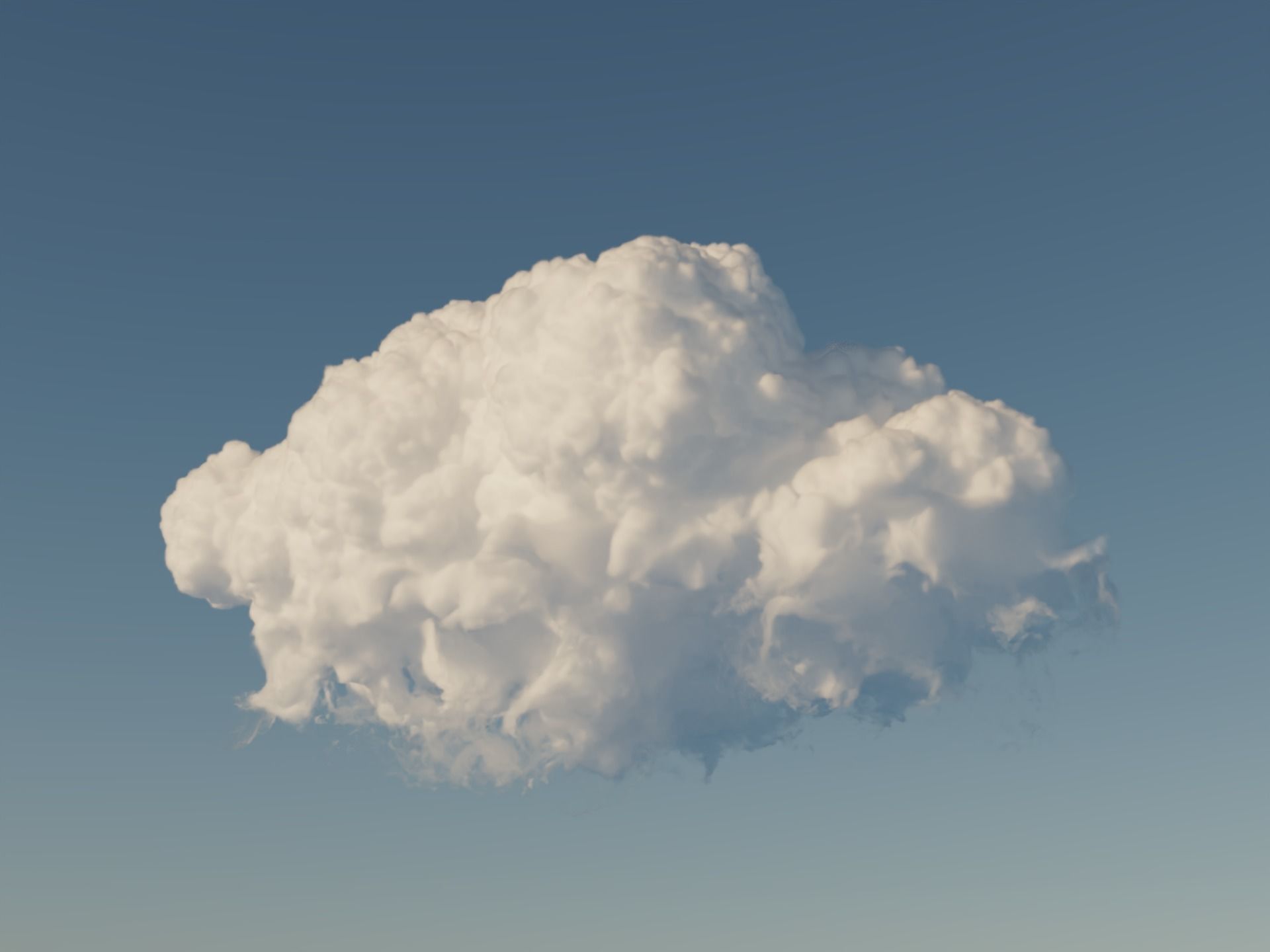 45 VDB Cumulus Clouds - Pack 1 3D model_10
