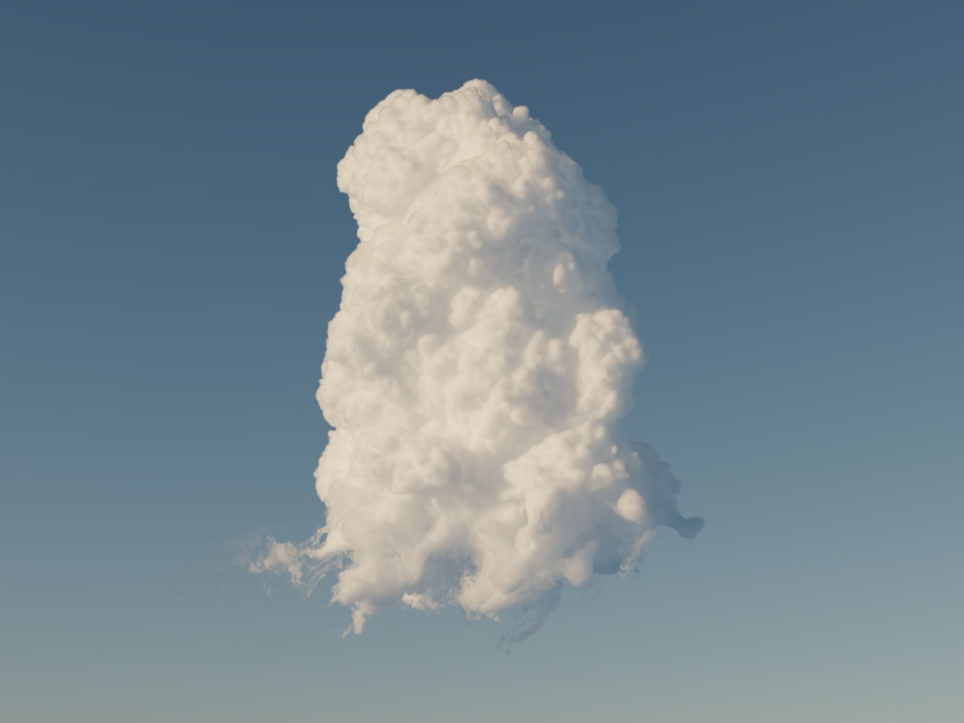 45 VDB Cumulus Clouds - Pack 1 3D model_13