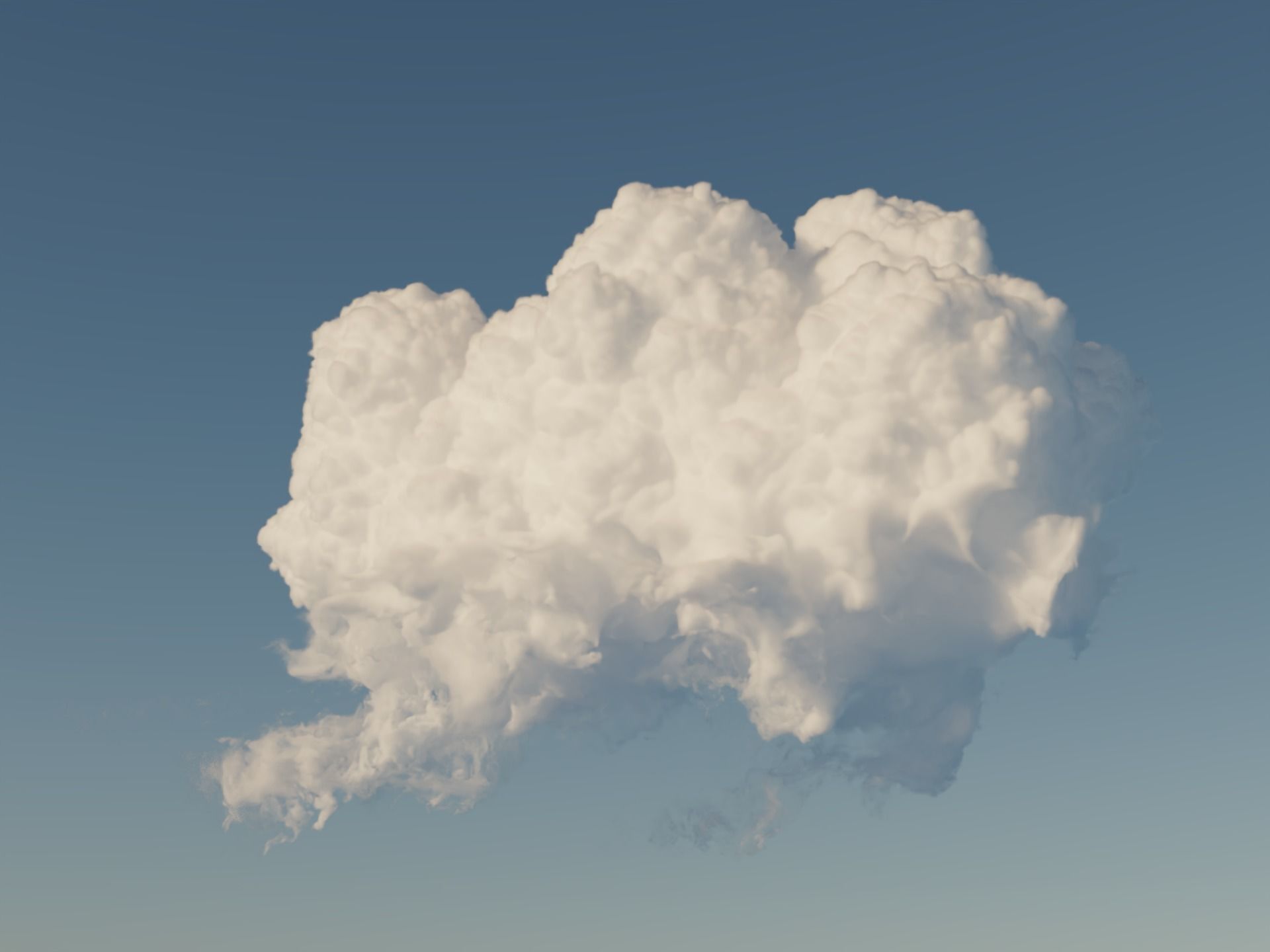 45 VDB Cumulus Clouds - Pack 1 3D model_6