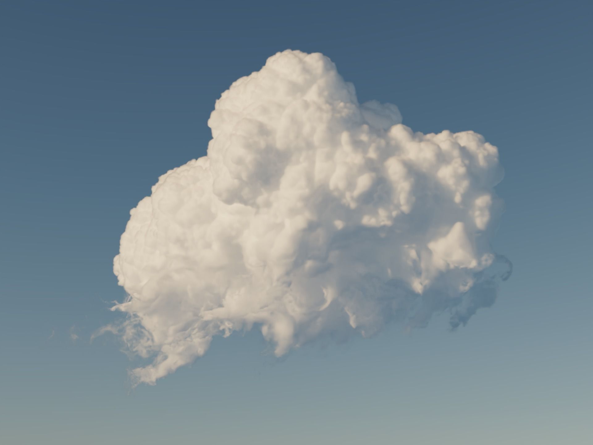 45 VDB Cumulus Clouds - Pack 1 3D model_2
