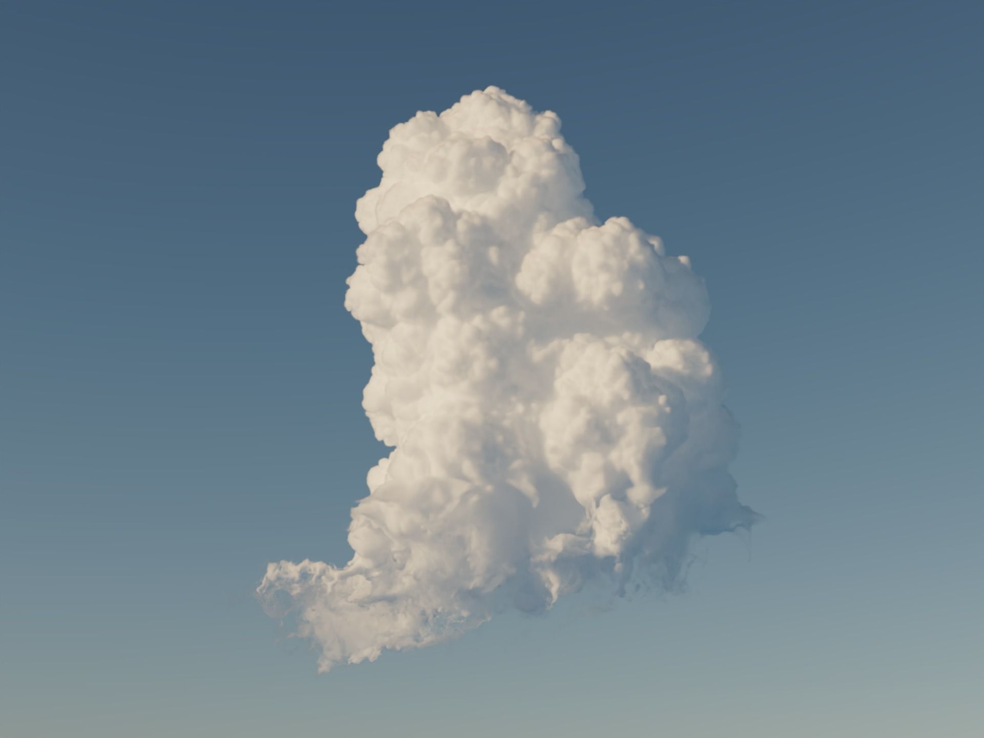 45 VDB Cumulus Clouds - Pack 1 3D model_12