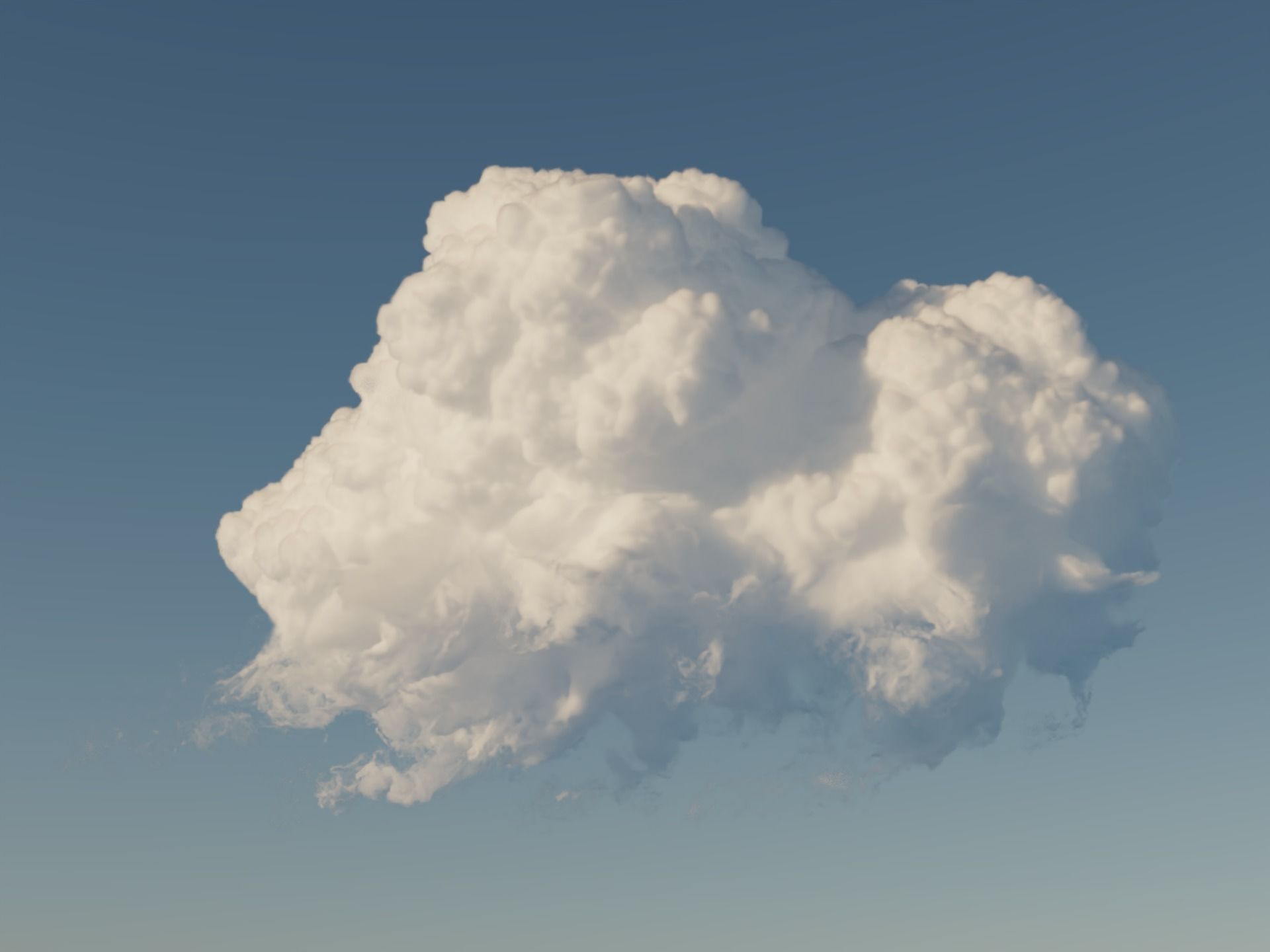 45 VDB Cumulus Clouds - Pack 1 3D model_7