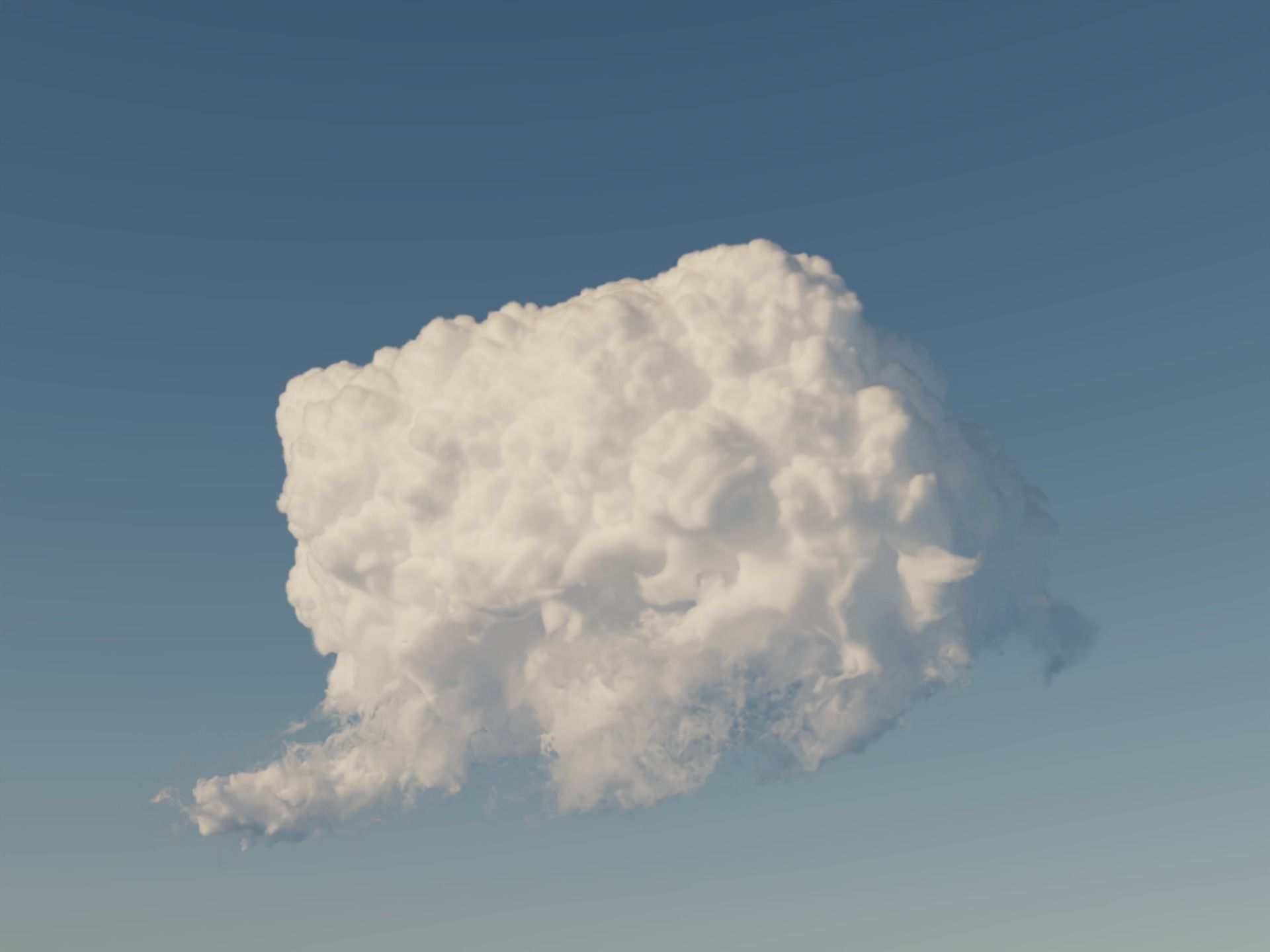 45 VDB Cumulus Clouds - Pack 1 3D model_9