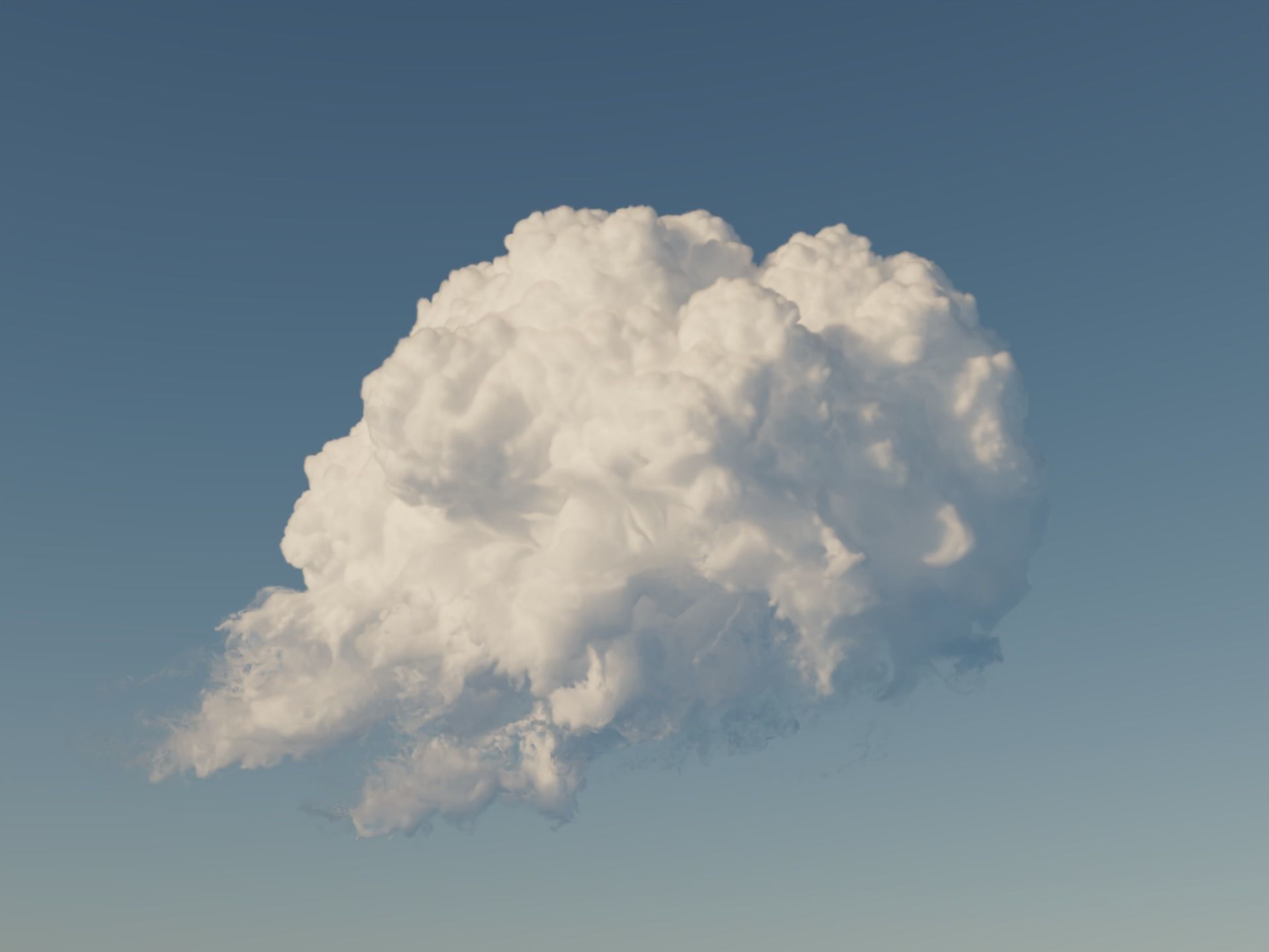 45 VDB Cumulus Clouds - Pack 1 3D model_3