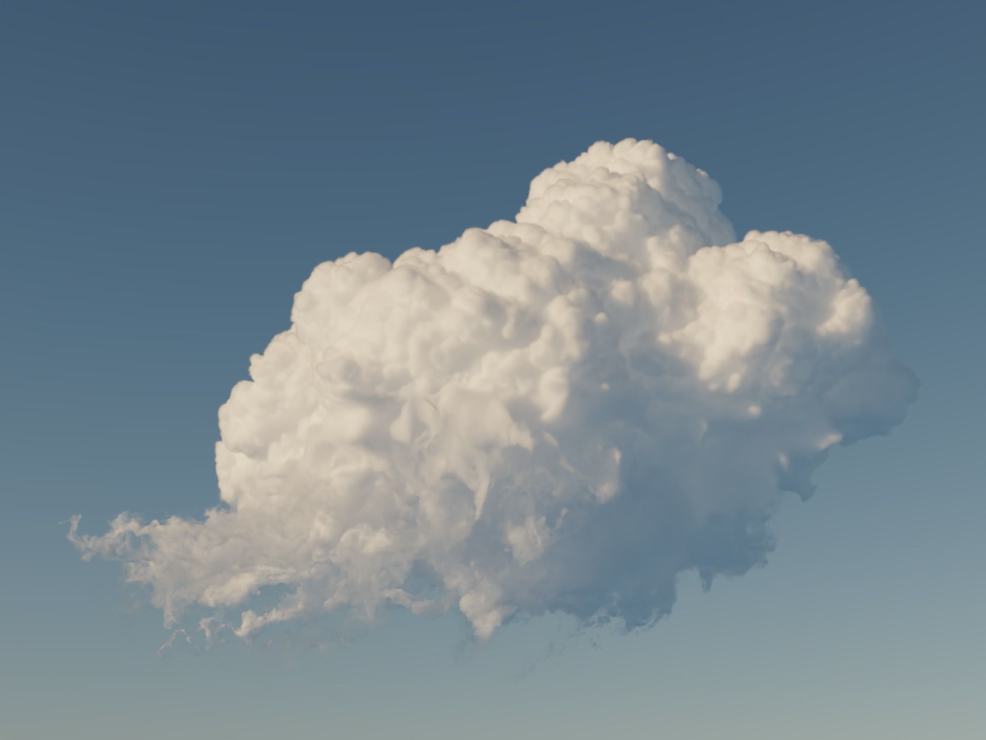 45 VDB Cumulus Clouds - Pack 1 3D model_4
