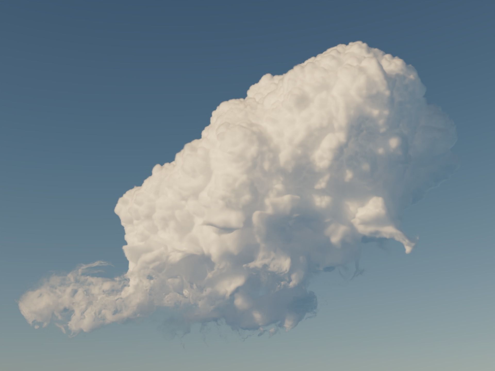 45 VDB Cumulus Clouds - Pack 1 3D model_25