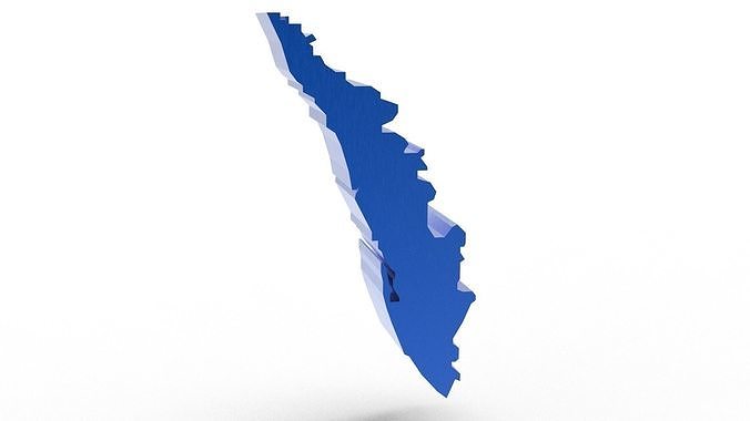 ALL INDIAN STATES 3D  Low-poly 3D model