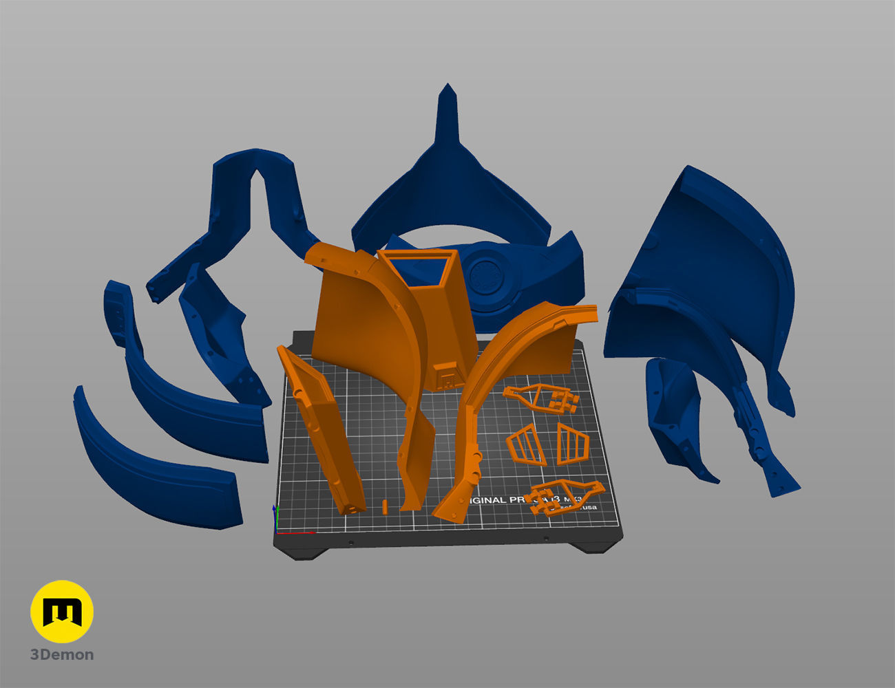Helldivers 2 Customizable Helmet Collection 3D print model_9