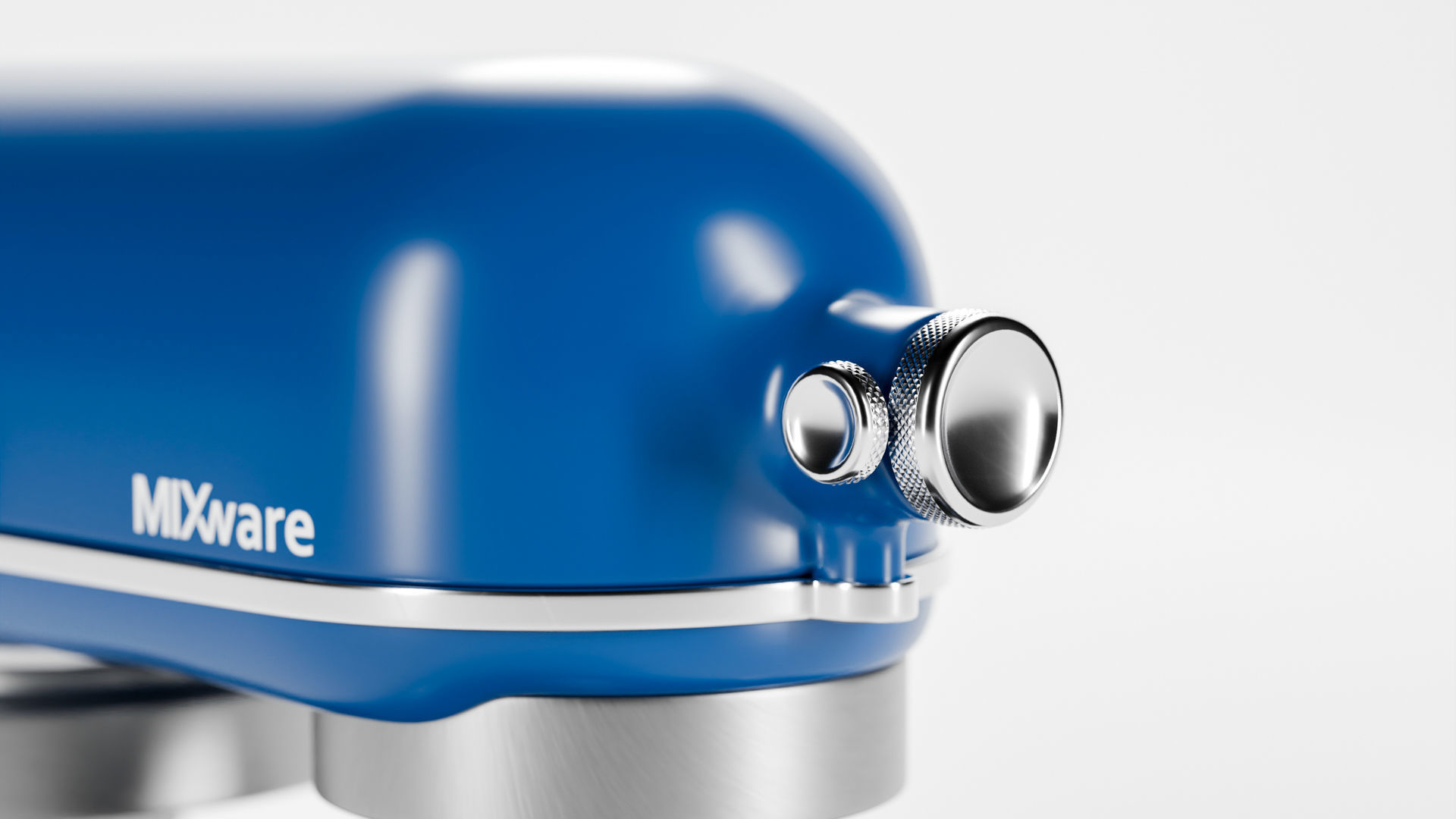 Modern standing mixer Low-poly 3D model_4