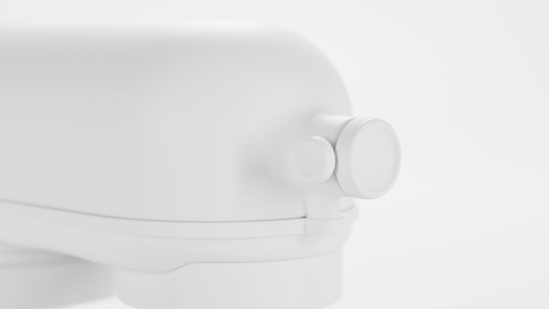 Modern standing mixer Low-poly 3D model_5