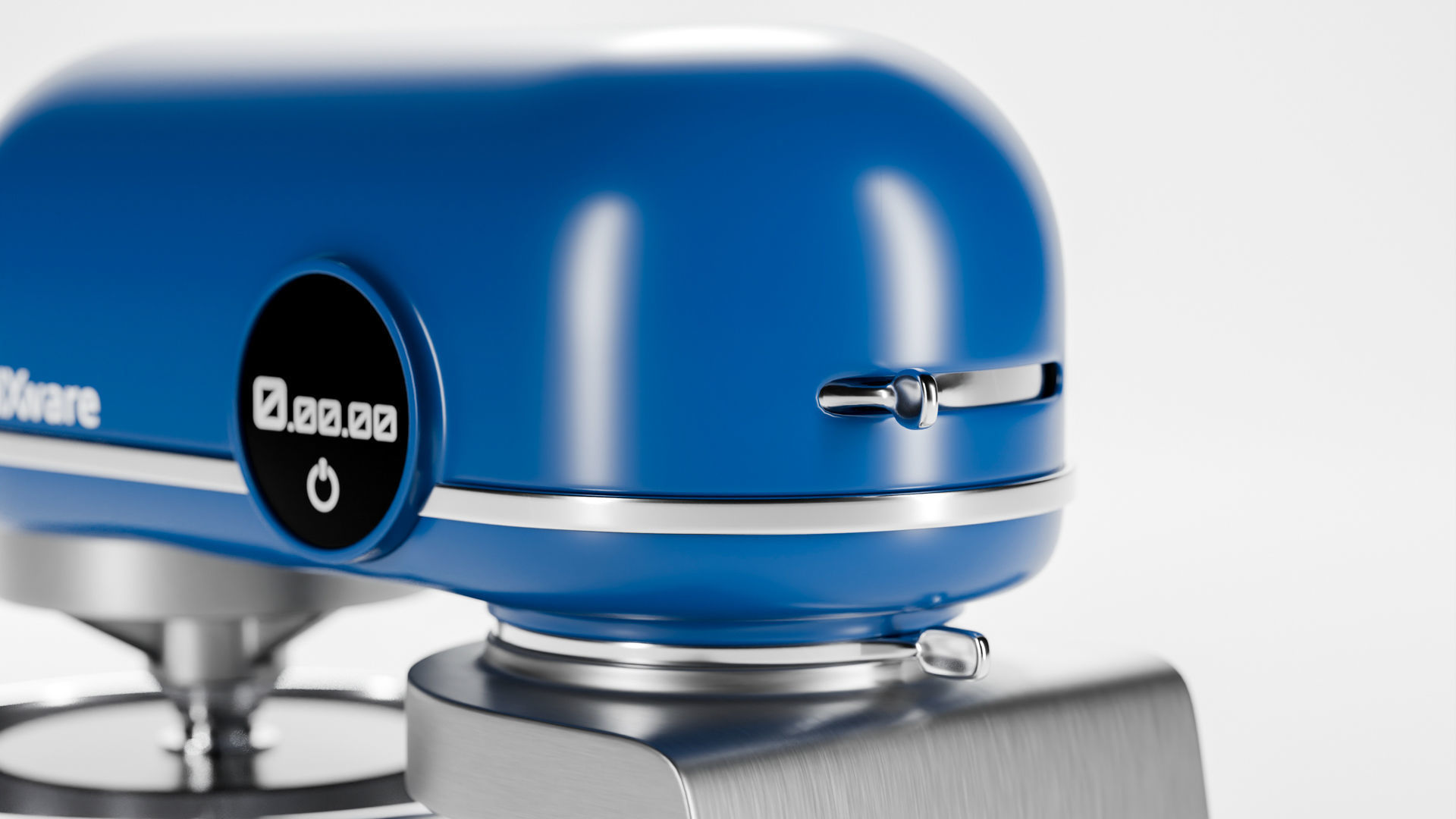 Modern standing mixer Low-poly 3D model_2