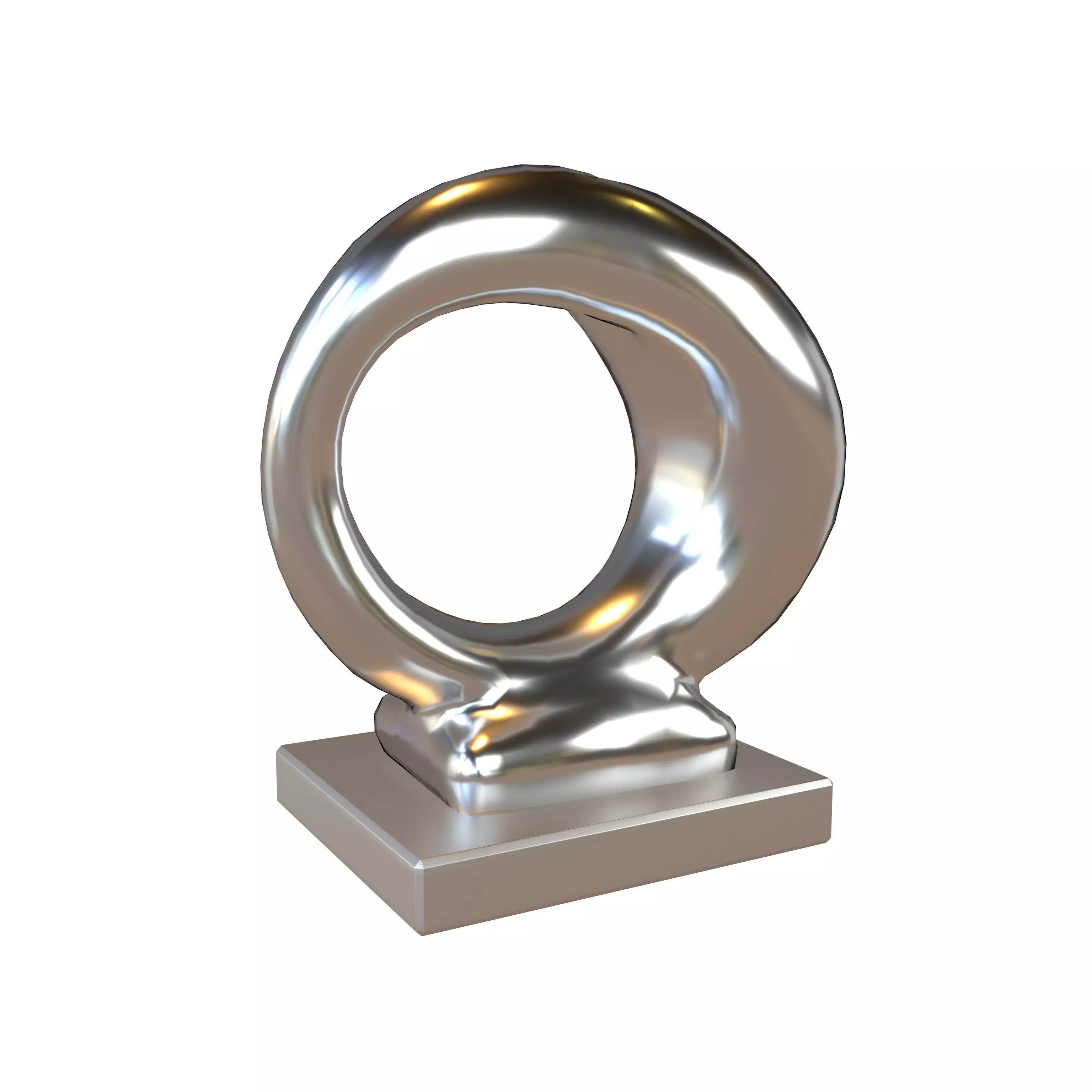 Abstract Decoration v1 001 Low-poly 3D model_0