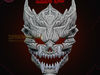 Kaiju No 8 Mask Movable Jaw - Monster 8 Hibino Kafka Cosplay 3D model ...