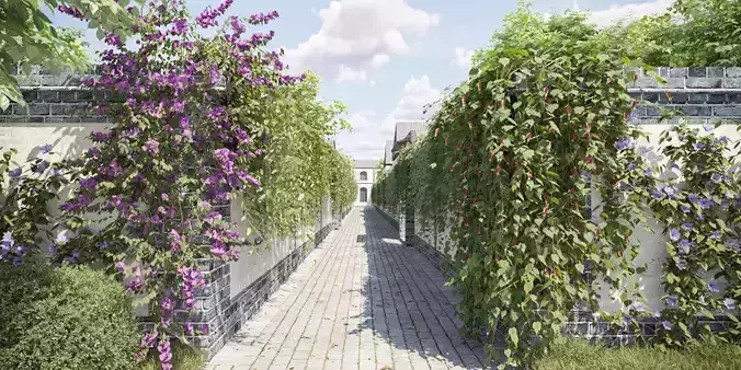 Maxtree Plant Models Vol 37 Low Poly - Mesh 3D model