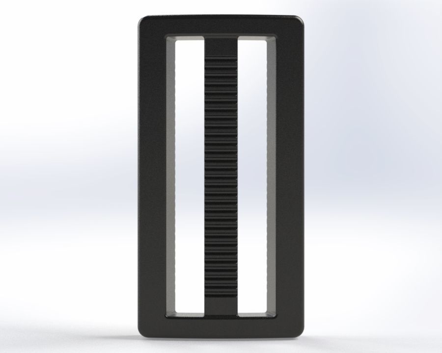 Strap Buckle 3D print model_1