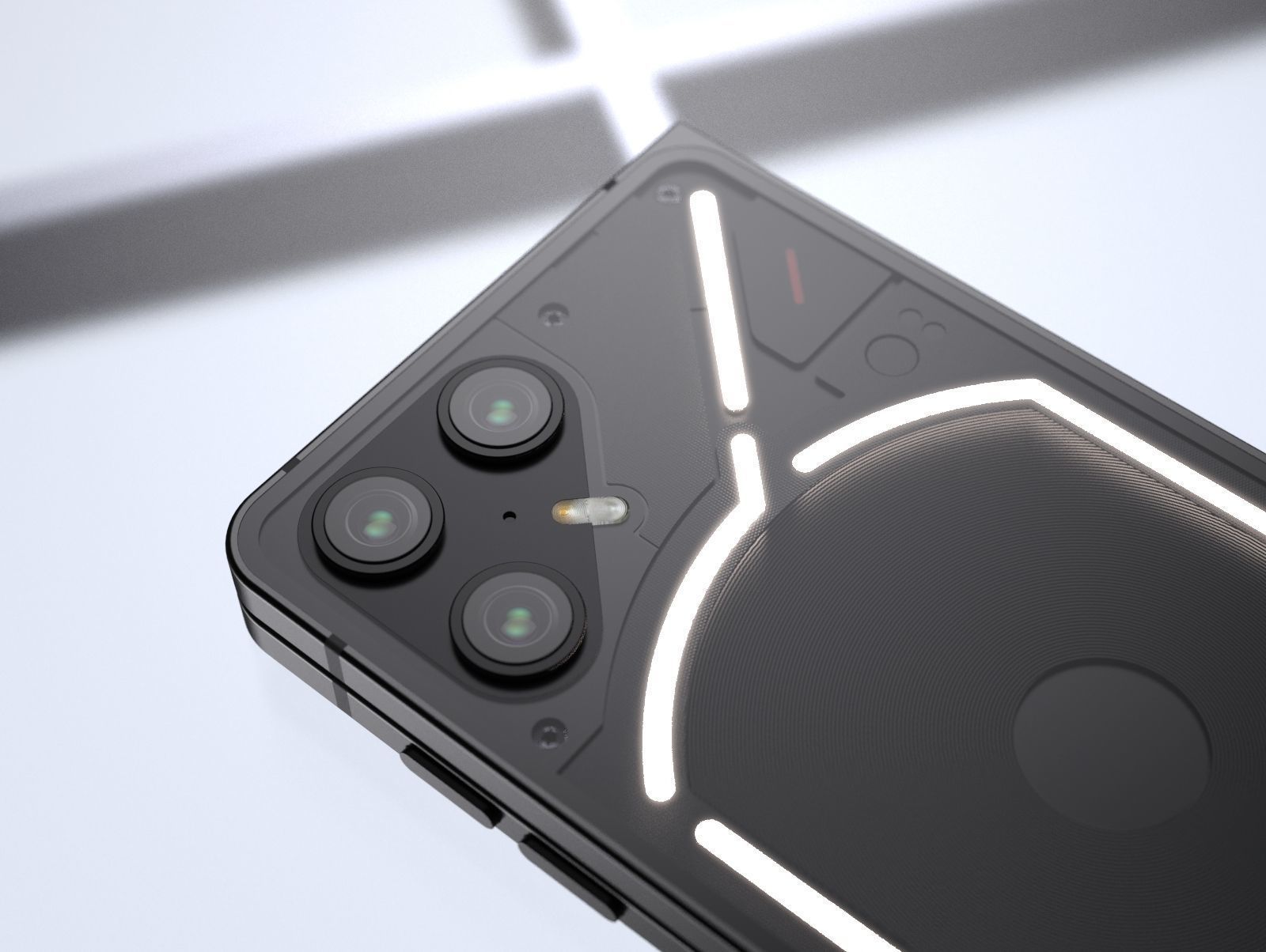 Nothing Fold 1 - Foldable Phone 3D model_3