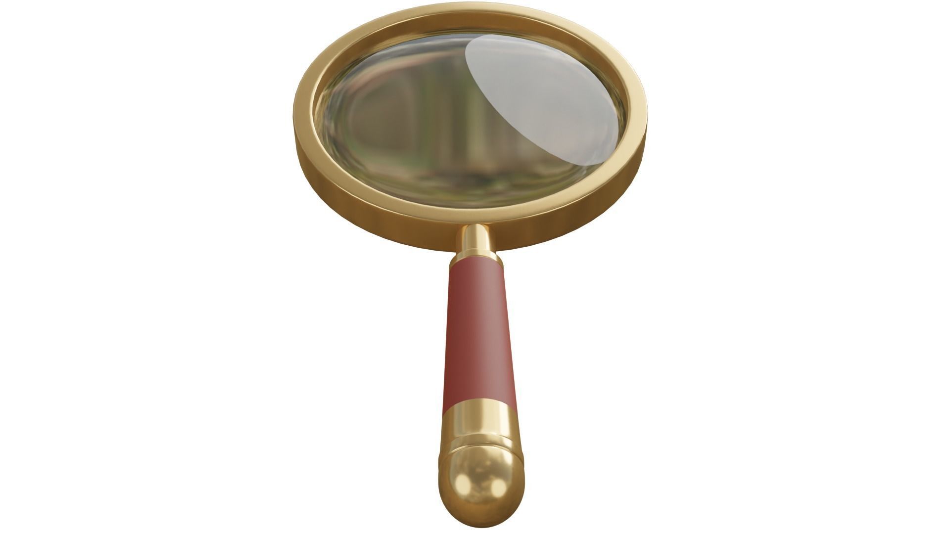 Magnifying Glass 3D model_1