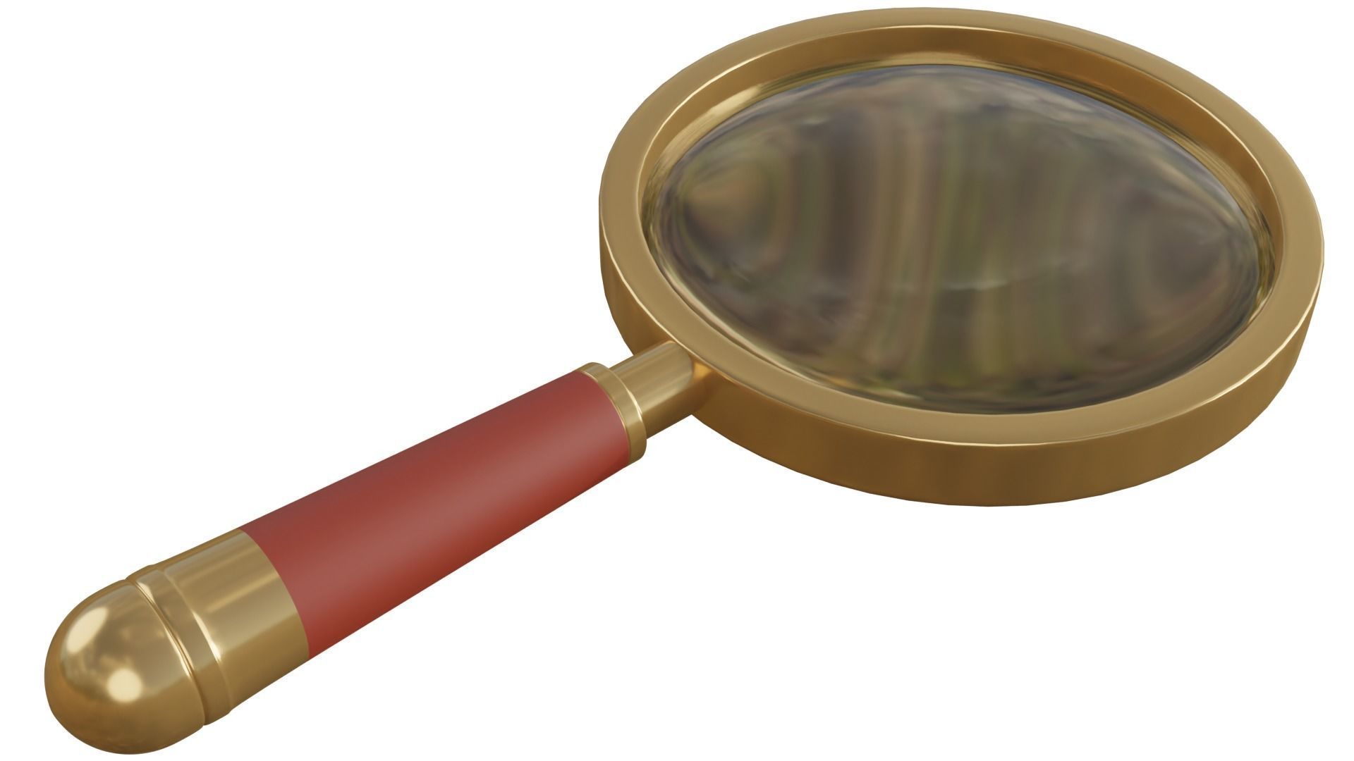Magnifying Glass 3D model_2