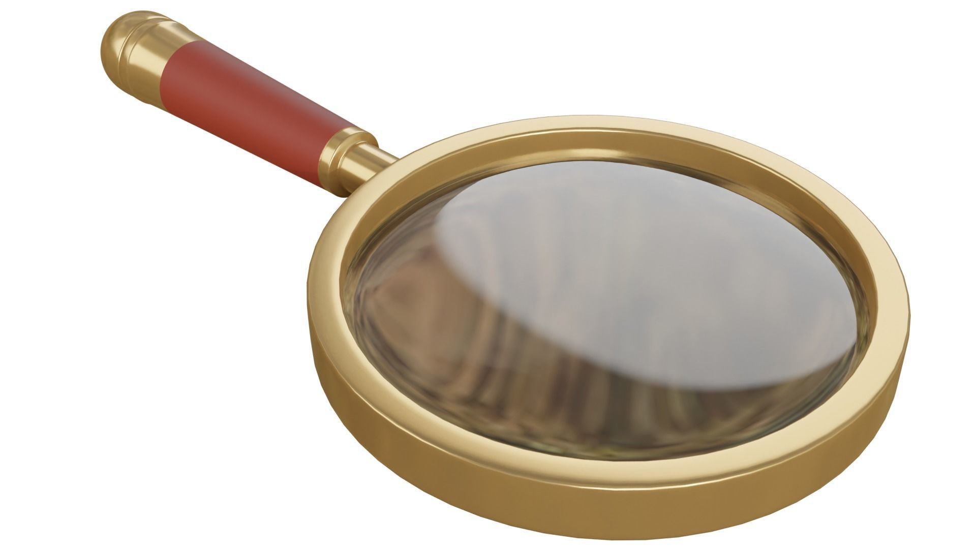 Magnifying Glass 3D model_4