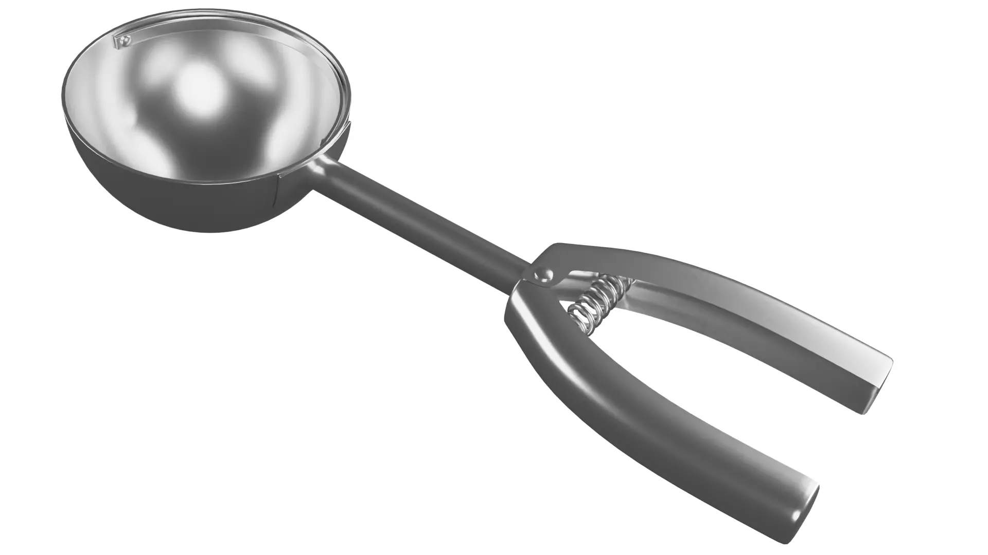 Ice Cream Scoop 3D model