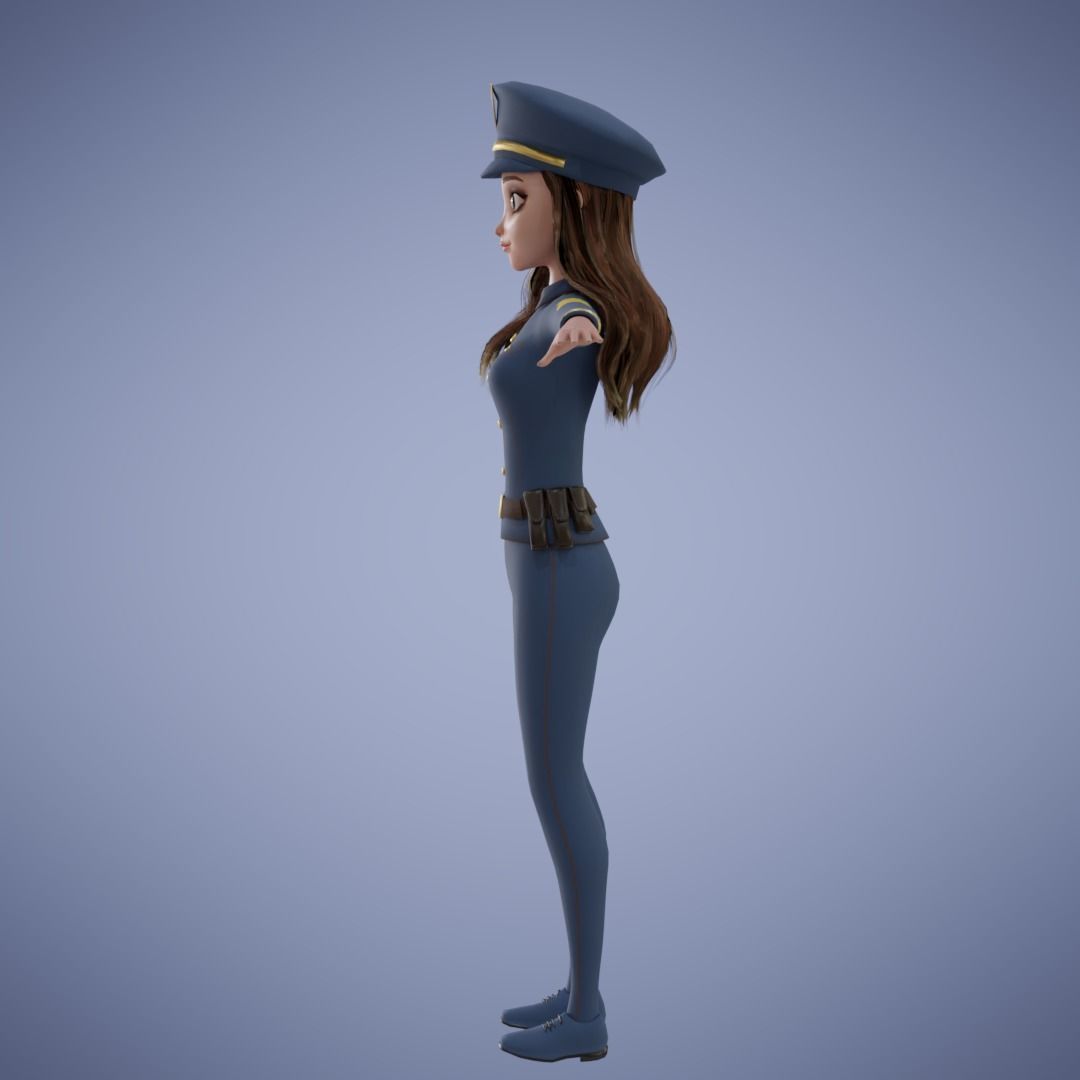 Girl Collection 3D Cartoon Rigging _24