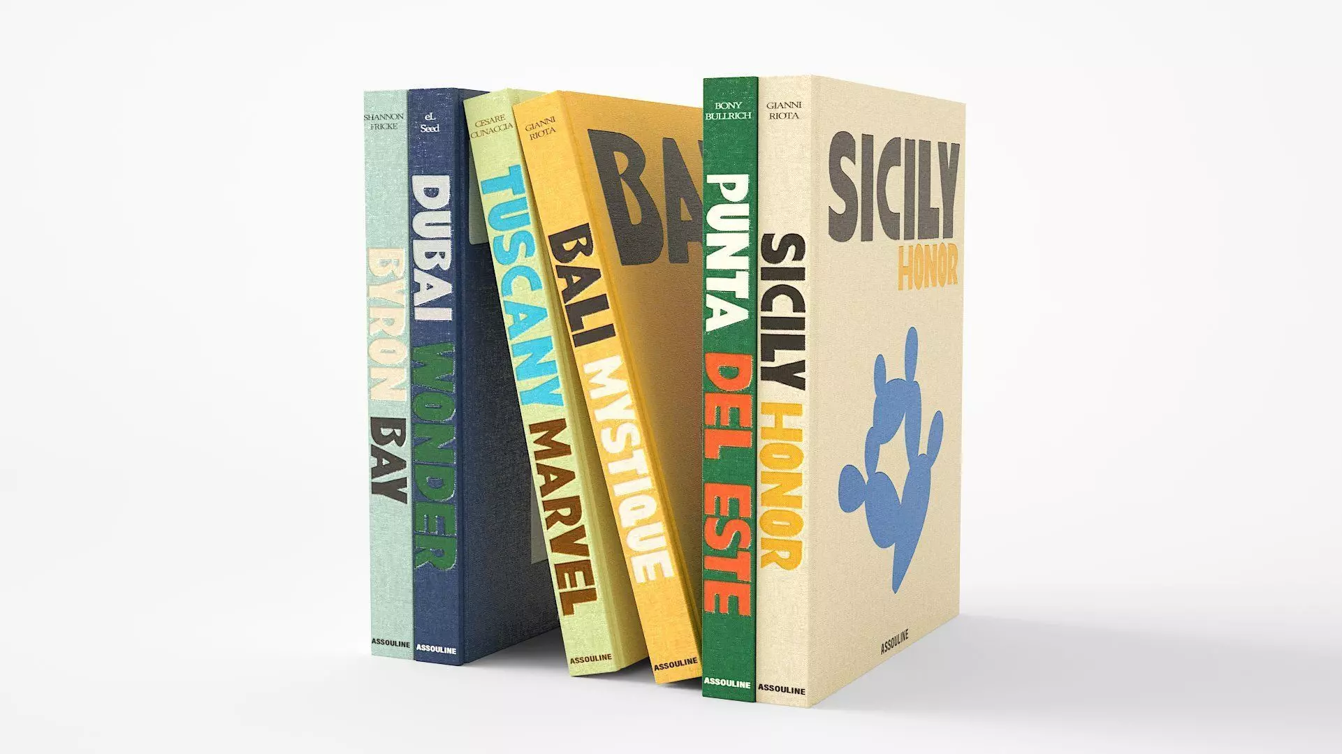 encyclopedia of assouline coffetable books vintage 3D model