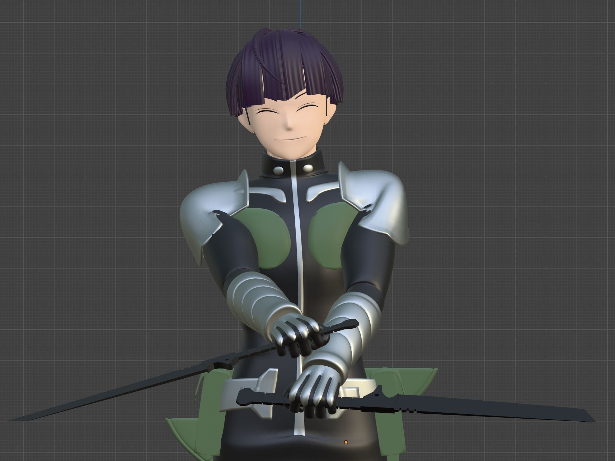 Soshiro Hoshina - Kaiju no8 3D model_8