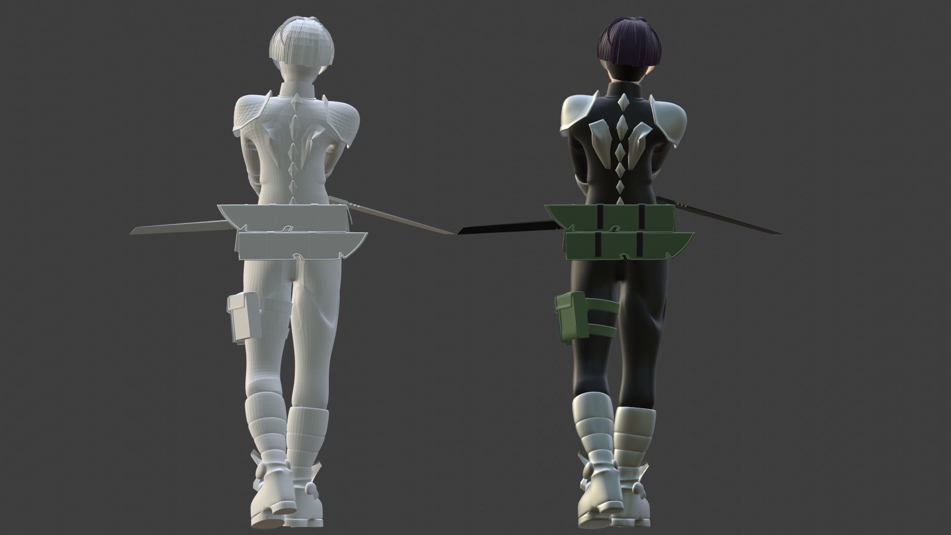 Soshiro Hoshina - Kaiju no8 3D model_17