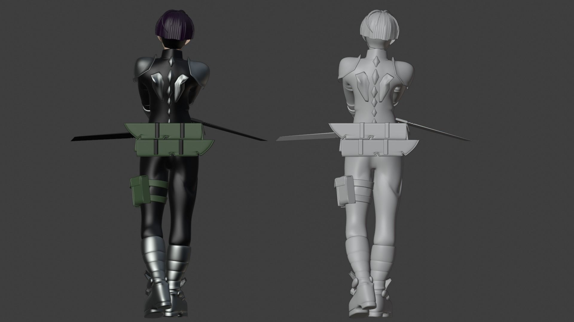 Soshiro Hoshina - Kaiju no8 3D model_19