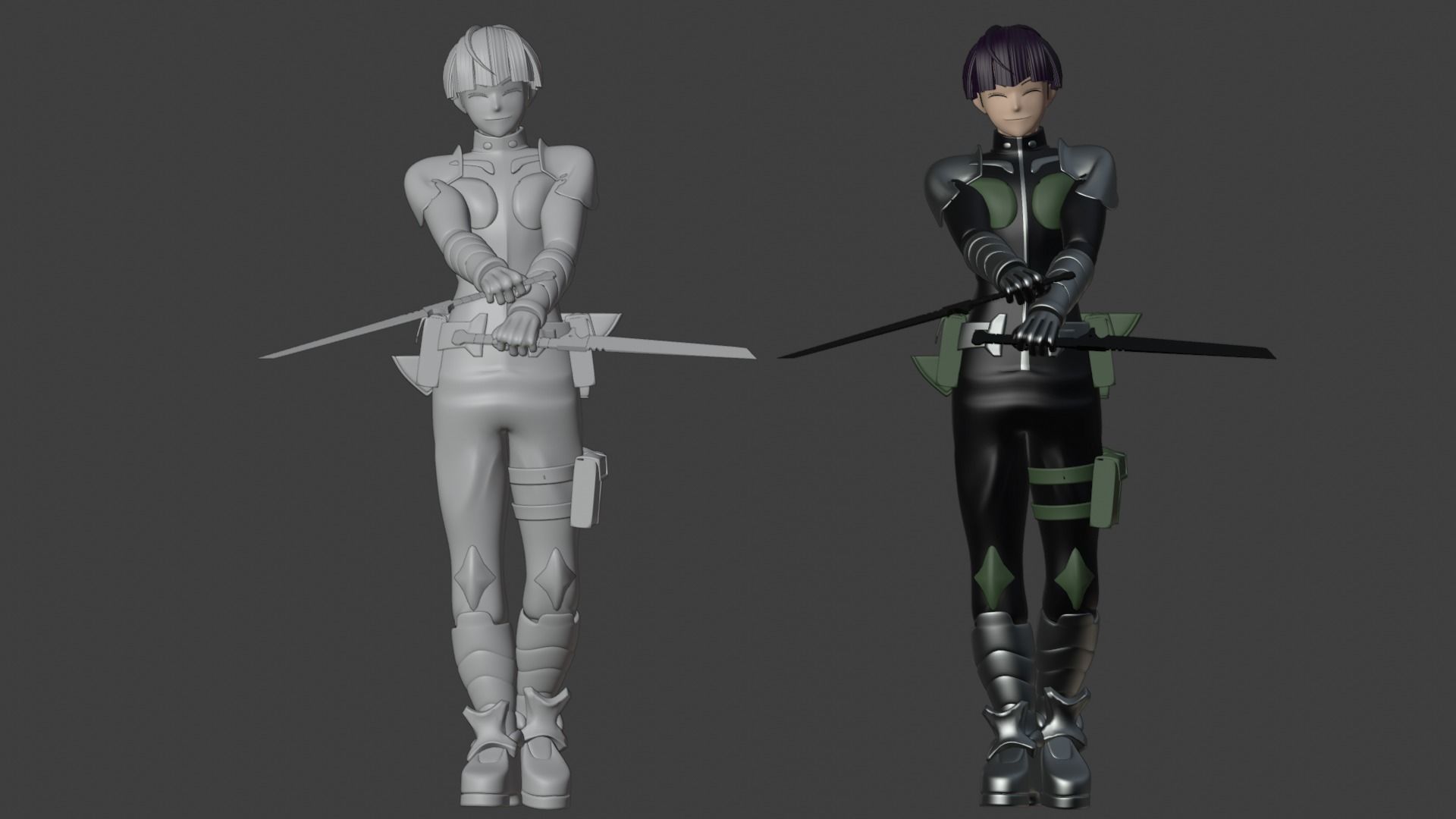 Soshiro Hoshina - Kaiju no8 3D model_18