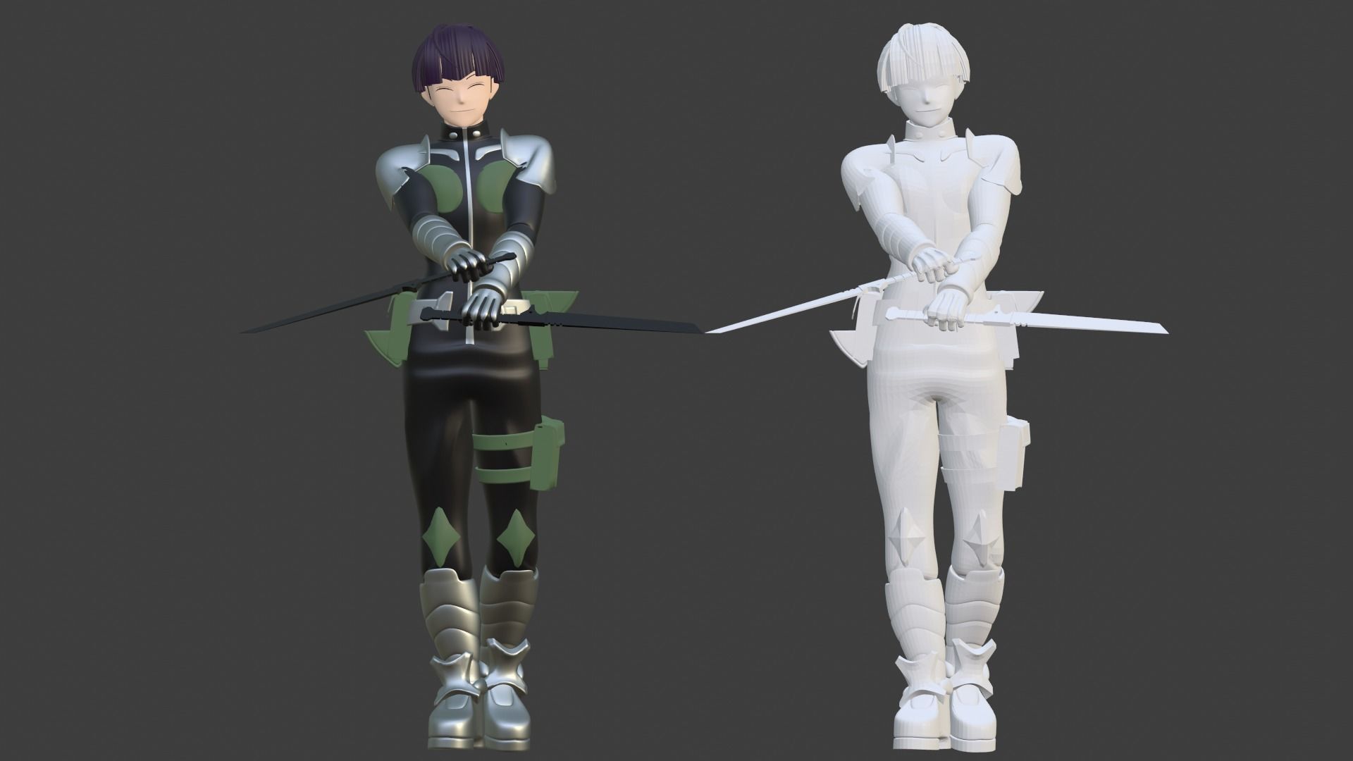 Soshiro Hoshina - Kaiju no8 3D model_16