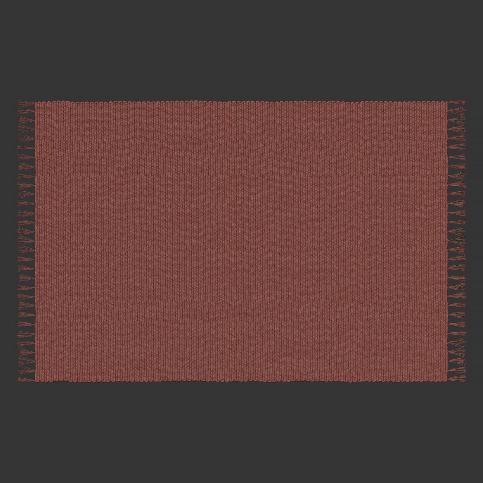 Willow Water Hyacinth Rug 215x150cm RendezVousDeco 3D model_11