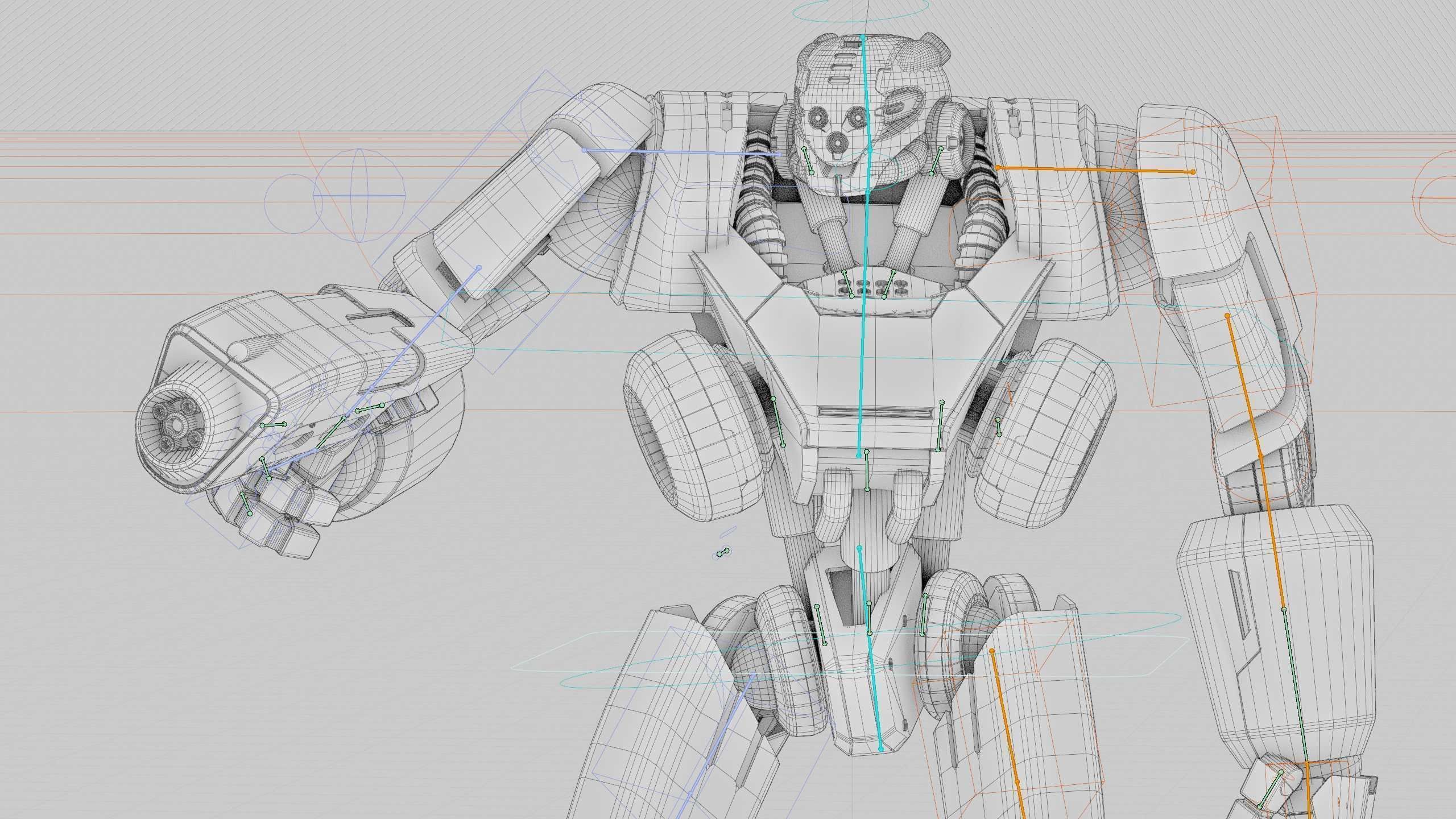 BATTLE DROID SYRIOS Rigged for Unreal Engine - Unity - MIXAMO 3D model_42