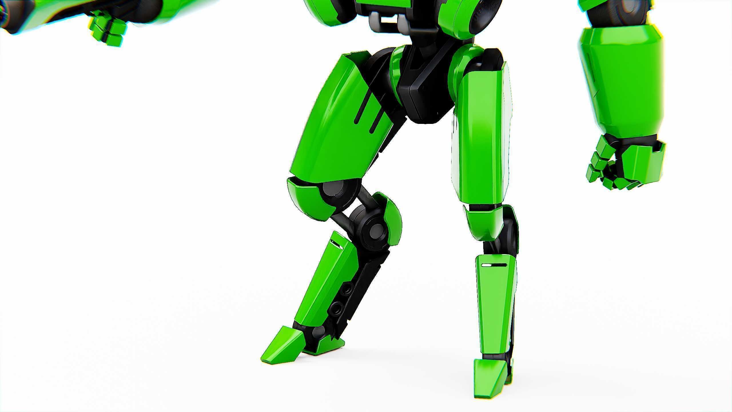 BATTLE DROID SYRIOS Rigged for Unreal Engine - Unity - MIXAMO 3D model_27